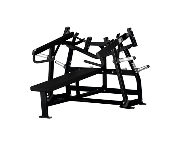 Iso-lateral horisontell bänkpress