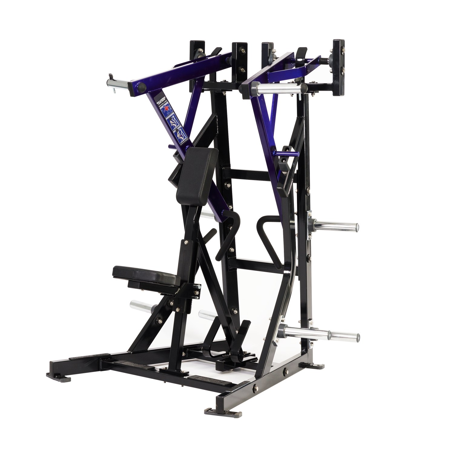Iso-lateral låg radmaskin